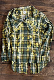 Jaded Gypsy Crisp Morning Air Flannel - 3 Colors