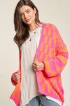 Checkerboard Lightweight Cardigan - 2 colors