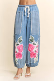 Rose Garden Denim Pants