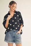 Paris Dot Blouse