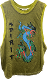 Tiger & Dragon Tunic Tank by ILL