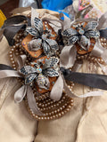 Queen Bee Champagne Pearl Bracelet by A Rare Bird