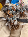Queen Bee Champagne Pearl Bracelet by A Rare Bird
