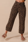 Leopard Barrel Pants