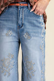 Lace & Roses Wide Leg Jeans