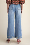 Lace & Roses Wide Leg Jeans