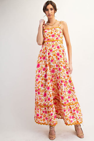 Peachy Keen Maxi Dress