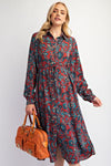 The Red Bean Blossom Kimono/Duster/Dress