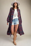 The Red Bean Blossom Kimono/Duster/Dress