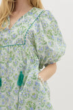 Meadow Mist Bubble Sleeve Mini