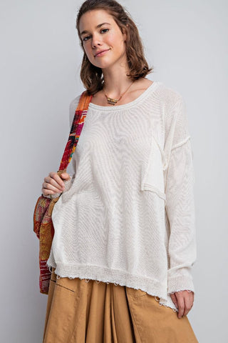 Ivory Lightweight Sweater
