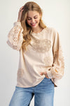 Meadowlace Mineral Wash Pullover