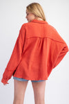 Ember Glow Gauze Pullover