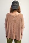 Mocha Ribbed Tee