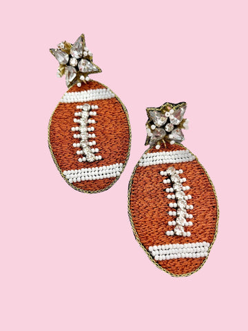 Football Earrings