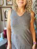 Ash Mineral Washed Dress