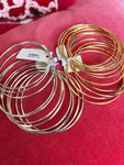 Dainty Bangles - Gold & Silver