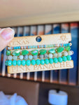 Pink Panache Bracelet Stack - Mint