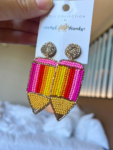 Pencil Earrings