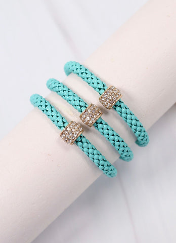 Turquoise Stretch Bracelets