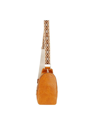 Camel Nina Sling Bag With Guitar Strap