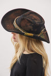 Patrice Rustic Cowgirl/Fedora Hat