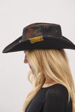 Patrice Rustic Cowgirl/Fedora Hat