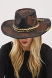 Patrice Rustic Cowgirl/Fedora Hat