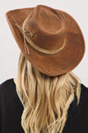 Billie Rustic Cowgirl/Fedora Hat