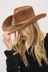 Billie Rustic Cowgirl/Fedora Hat