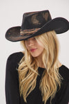 Margaret Rustic Cowgirl/Fedora Hat