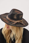 Margaret Rustic Cowgirl/Fedora Hat