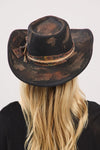 Margaret Rustic Cowgirl/Fedora Hat