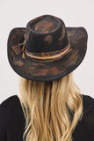 Margaret Rustic Cowgirl/Fedora Hat