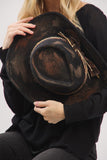 Margaret Rustic Cowgirl/Fedora Hat