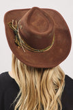 Belle Rustic Cowgirl/Fedora Hat