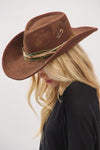 Belle Rustic Cowgirl/Fedora Hat