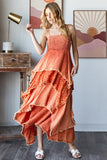 Sunset Revival Layered Dress