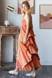 Sunset Revival Layered Dress