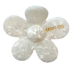 Linny & Co. Hair Clip - Gigi - Pearl White