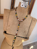 Prism Parade Crystal Lariat Necklace full view