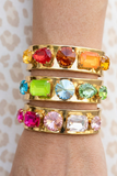 Kaleidoscope Mixed Crystal Cuff by WAFA