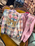 Examples of Wild Darling One-of-a-Kind Upcycled Shirt by A Rare Bird