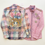 Wild Darling One-of-a-Kind Upcycled Shirt by A Rare Bird