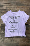 Moon Dust Worn & Weathered Tee by House of Jaded Gyspy