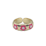 Groovy Flower Rings - Lauren Kenzie