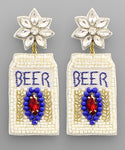 Beer Can Earrings