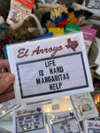 Margaritas Help Greeting Card