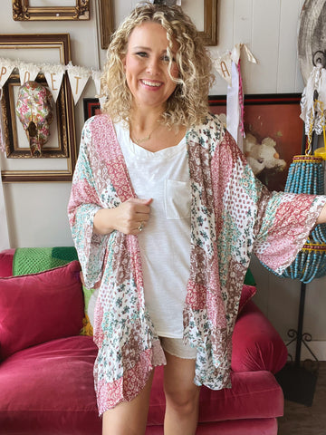 Sparrow Kimono
