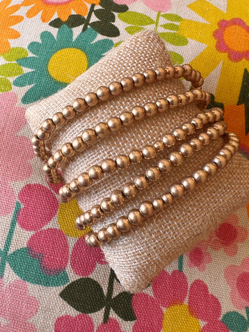 5 breaded bracelet Stack